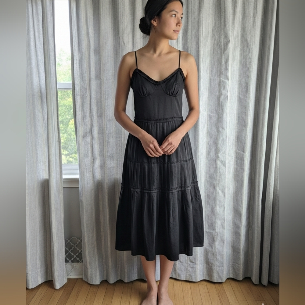 LOFT Elegant Black Dress